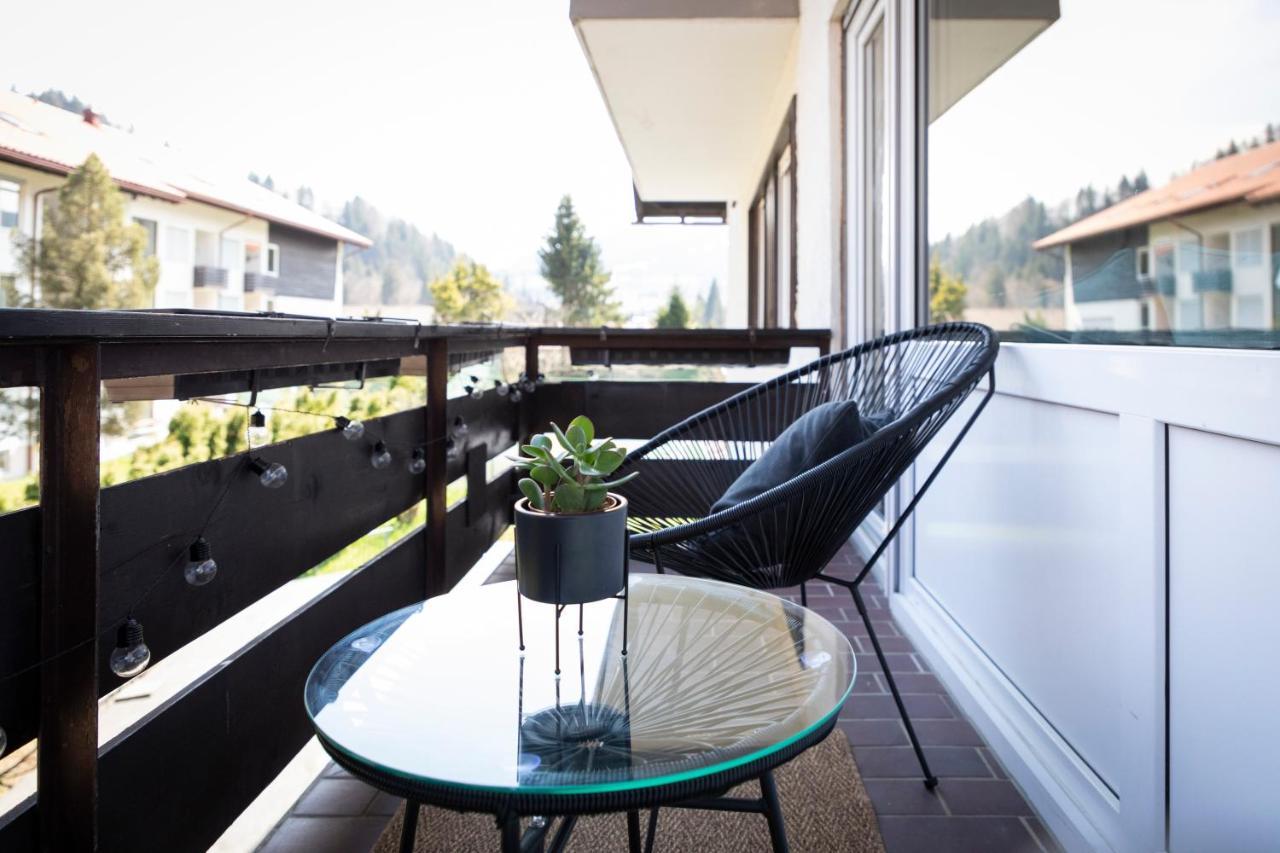 Design Apartment „Alpengluehen“ Nahe Breitachklamm オーベルストドルフ エクステリア 写真